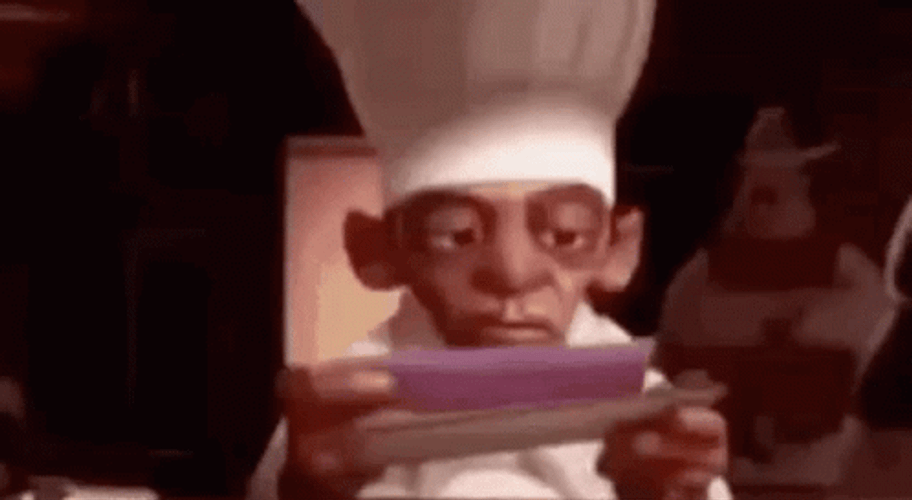 Chef Skinner Opening Letter Ratatouille GIF