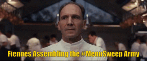 Chef Slowik Assembling The Menu Sweep Army GIF