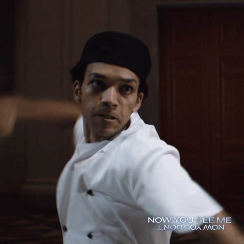 Chef Uniform With Now You See Me Now You Don't