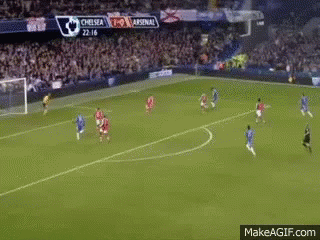Chelsea and Arsenal Soccer Match