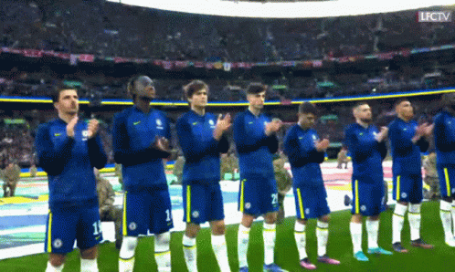 Chelsea F.c. Football Kickoff GIF