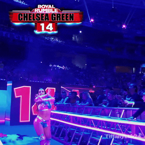Chelsea Green Royal Rumble Entrance GIF