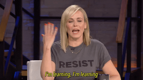 Chelsea Handler Im Learning GIF