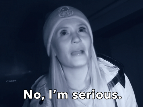 Chelsea Laden No Im Serious GIF