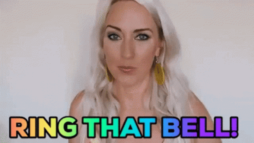 Chelsie Kenyon Loud Bell Ringing GIF