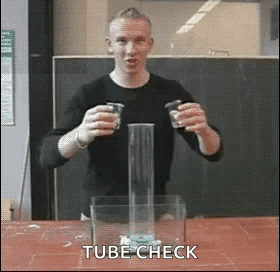 Chemical Reaction Tube Check GIF
