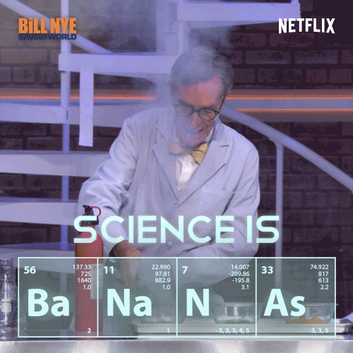Chemistry Bananas Periodic Table GIF