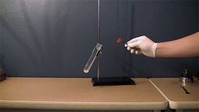 Chemistry Light Smoke Experiment Test GIF