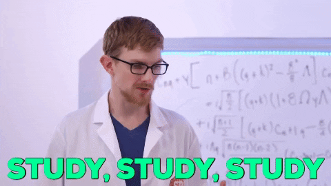 Chemistry Professor Reminding To Study GIF