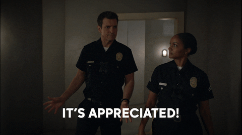 Chenford Saying Thank You Lucy Back To Office GIF