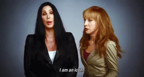 Cher I Am An Icon Kathy Griffin GIF
