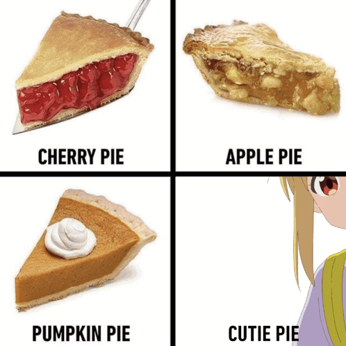 Cherry Apple Pumpkin and Cutie Pie