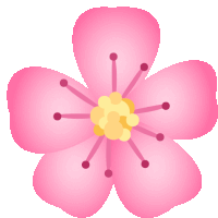 Cherry Blossom Nature Sticker GIF