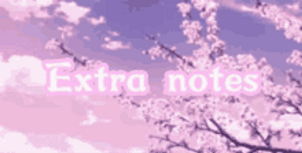 Cherry Blossoms Sakura Pink Flowers Extra Notes GIF