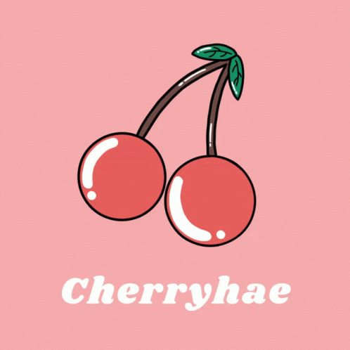 Cherry on Pink Background With Cherryhae