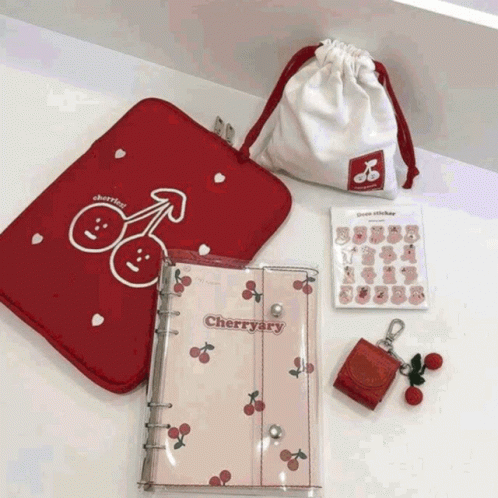 Cherryary Notebook and Other Cherry Items