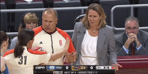 Cheryl Reeve Being Cool In Wnba GIF