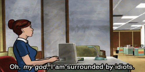 Cheryl Tunt Im Surrounded By Idiots GIF