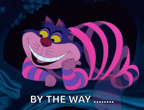 Cheshire Cat By The Way GIF