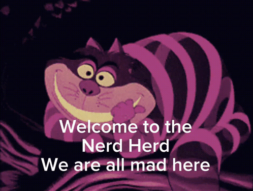 Cheshire Cat Nerd Mad GIF