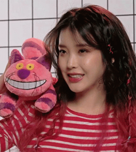 Cheshire Cat Toy Kpop Iu GIF