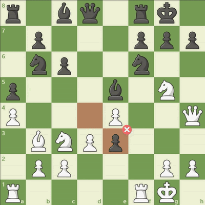 Chess Board With Horse and Crown