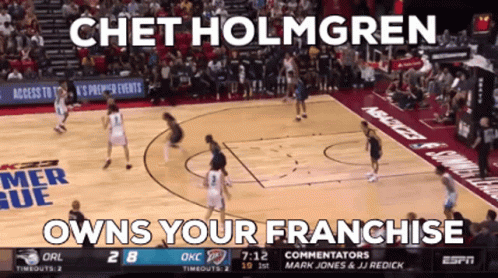 Chet Holmgren Owns Your Franchise