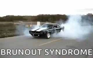 Chevrolet Camaro Burnout Syndrome GIF