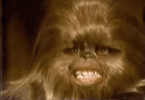 Chewbacca Close Up Face
