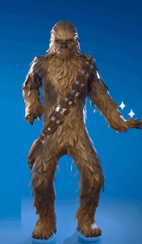 Chewbacca Holding Crescent Moon