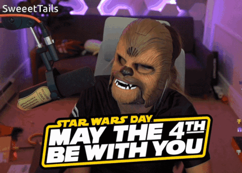 Chewbacca Mask May the 4th Be With You