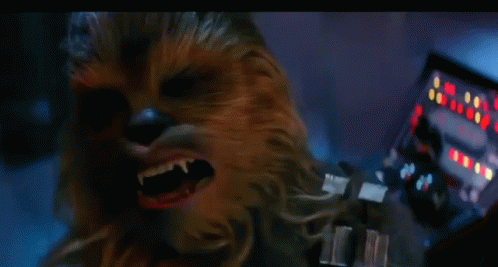 Chewbacca Screaming at Control Panel