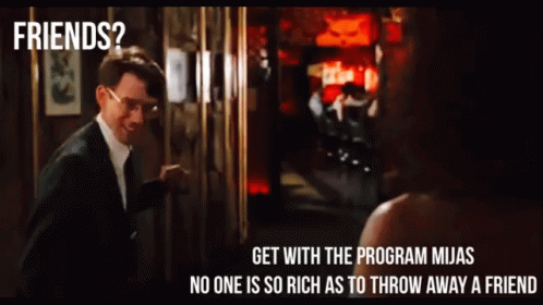 Chi Chi Rodriguez Chasing After Man GIF