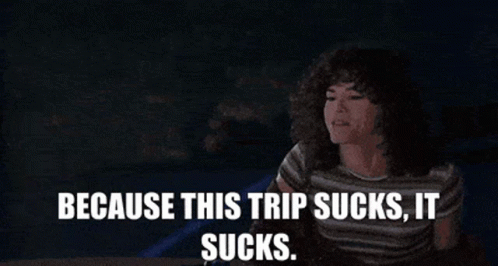 Chi Chi Rodriguez This Trip Sucks GIF