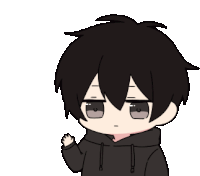 Chibi Anime Boy Sticker GIF