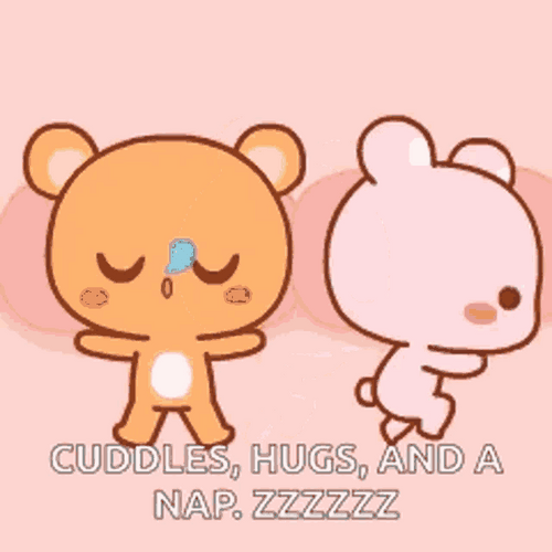 chibi hug gif