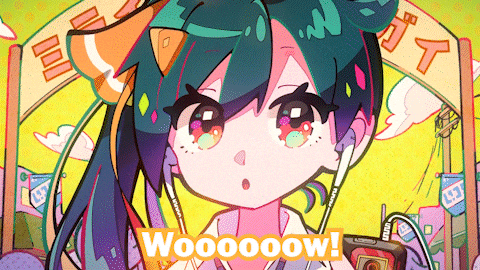 Chibi Anime Wooow GIF