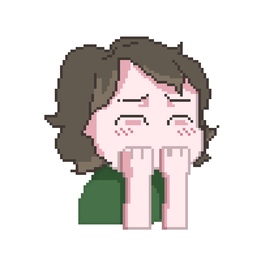 Chibi Crying Boy Pixel Art GIF