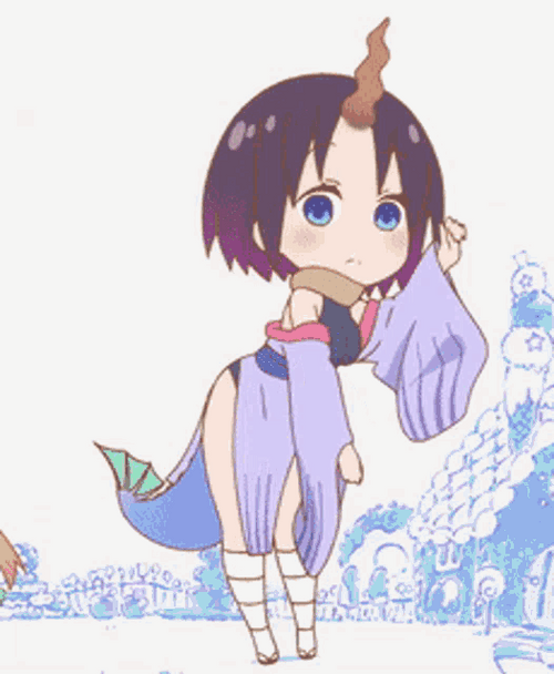 Kawaii Anime Girl Gif  Cute Chibi  CuteCafe  CuteArt