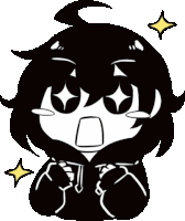 Chibi Emotion Sticker GIF