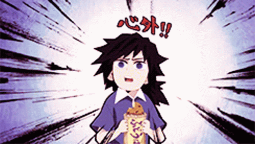 Chibi Giyuu Tomioka Comics GIF