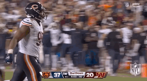 Chicago Bear Second Down GIF