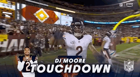 Chicago Bears Chest Bump GIF