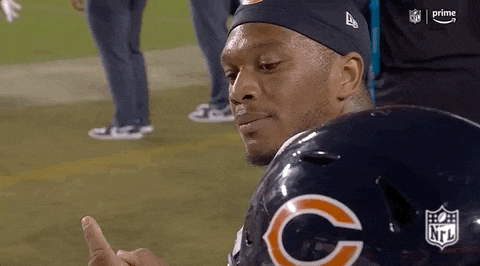 Chicago Bears Dj Moore Counting GIF