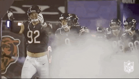 Chicago Bears Welcoming Players GIF