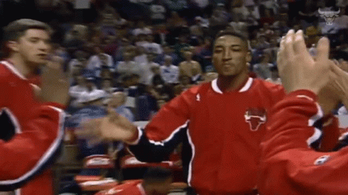 Chicago Bulls Scottie Pippen Entrance GIF