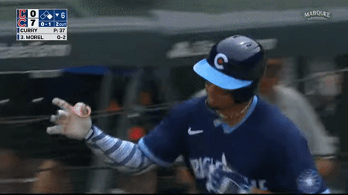 Chicago Cubs Christopher Morel GIF