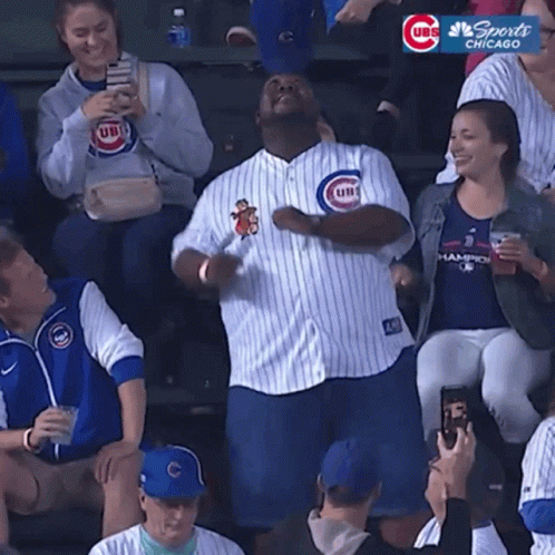 Chicago Cubs Fan Dance GIF