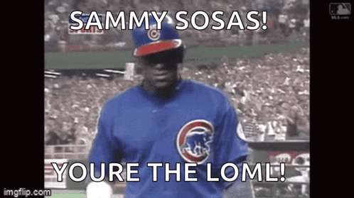 Chicago Cubs Player Says Sammy Sosa Youre The Loml GIF