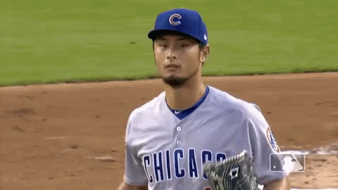 Chicago Cubs Yu Darvish GIF